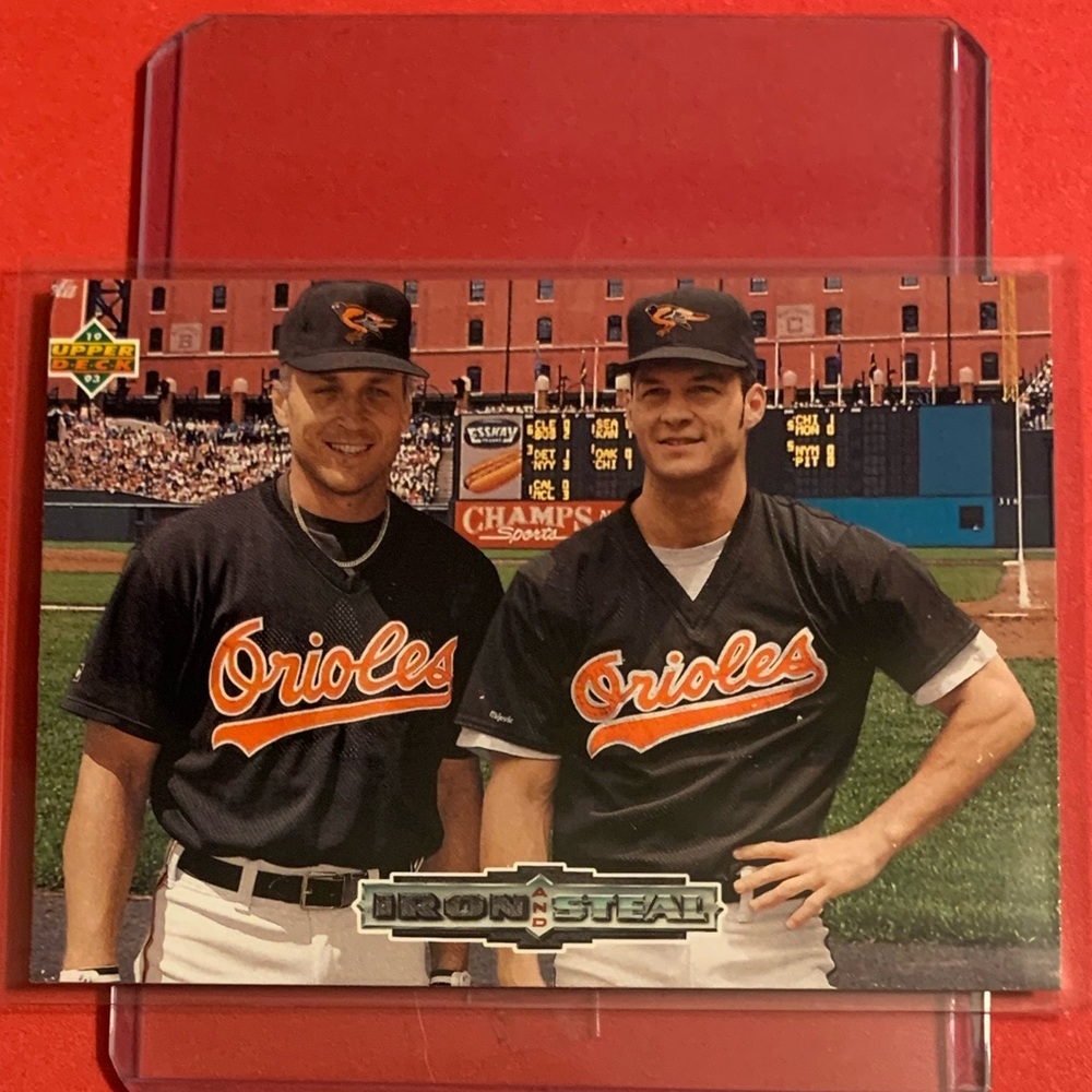 Cal Ripken Jr, Brady Anderson #44 1993 Upper Deck Baseball Trading Card